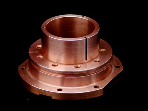 Copper CNC Precision Machined Parts 